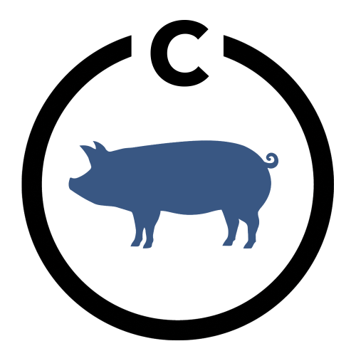 Corn-free & Soy-free Pastured Bulk Pork Custom Icon